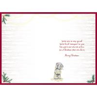 Mum & Dad Tangled Lights Me to You Bear Christmas Card Extra Image 1 Preview